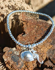 Sterling Silver Dollie Jewellery Seashore Stacking Bracelet