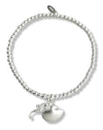 Sterling Silver Dollie Jewellery Seashore Stacking Bracelet