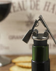 Shotgun Cartridge Pewter Wine Bottle Stopper