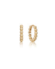 Gold Vermeil Ania Haie Orb Huggie Hoop Earrings
