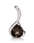 Sterling Silver Manja Smokey Quartz Sensual Necklace