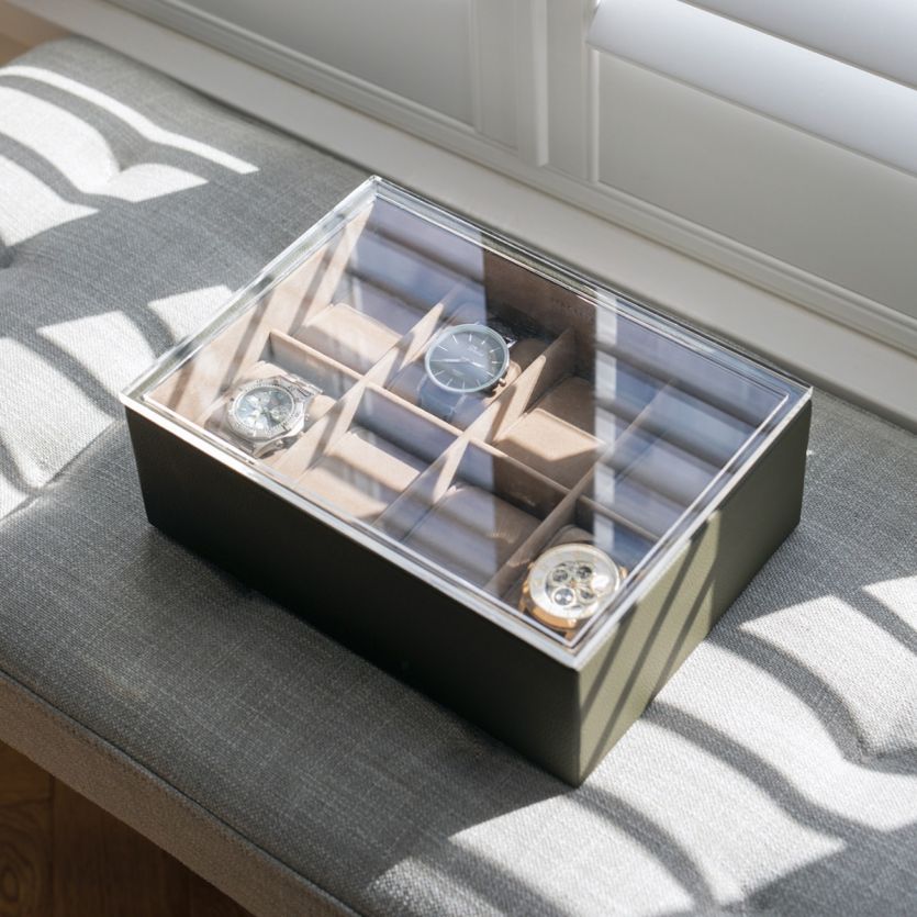 Stackers 8 piece watch box sales