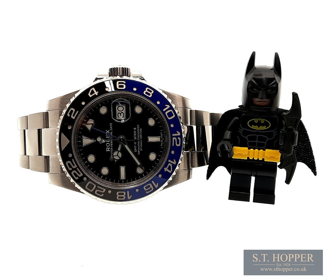 Now In Stock! The Rolex GMT Batman