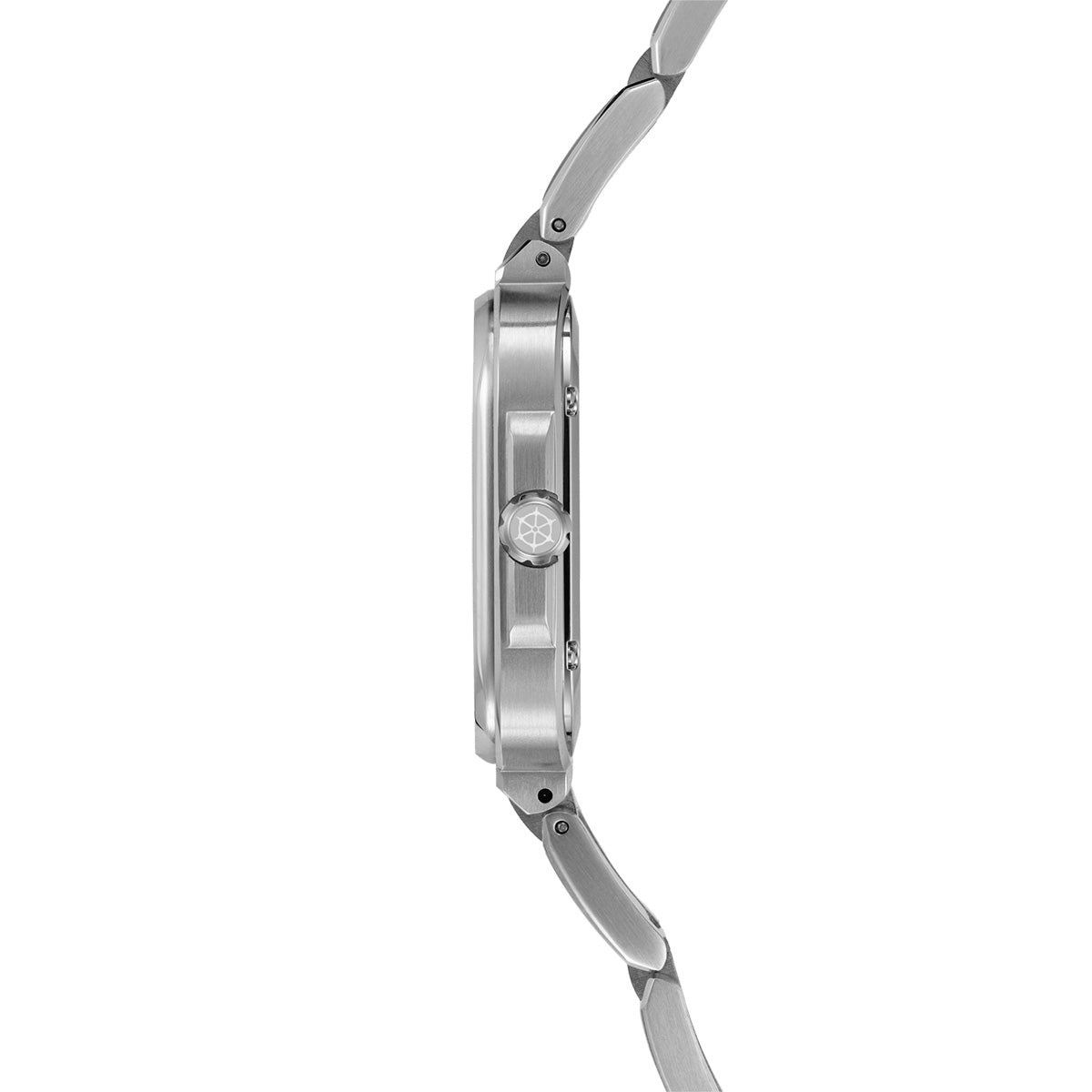 Mens Steel Herbelin Cap Camarat Square Quartz Watch on Bracelet
