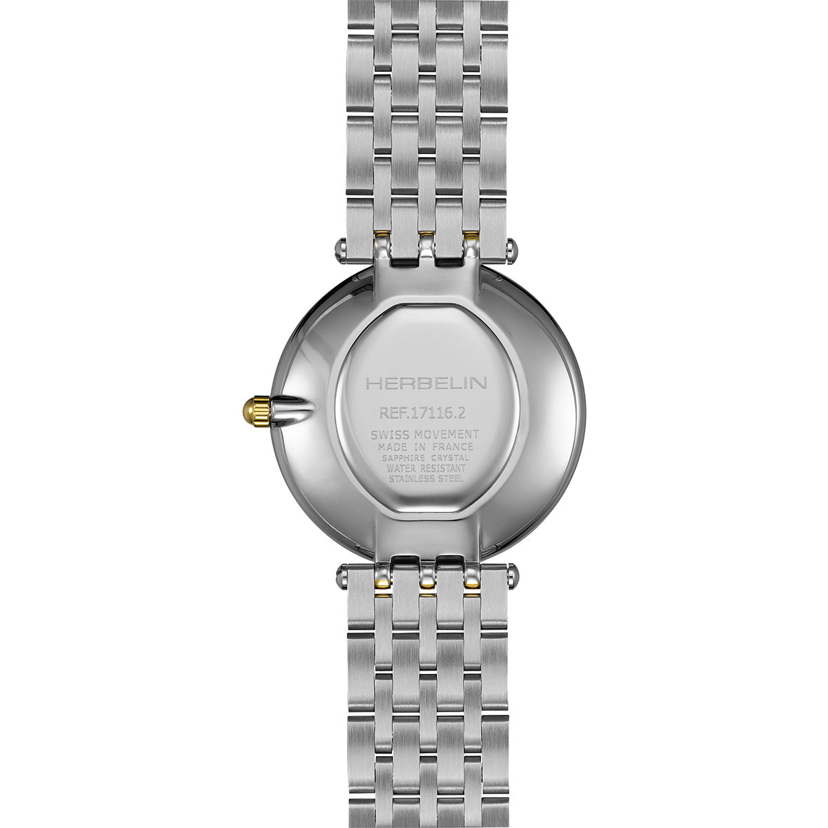 Ladies 2 Colour Herbelin Epsilon Watch on Bracelet