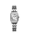 Ladies Steel Herbelin Diamond Set Mini Luna Watch on Bracelet
