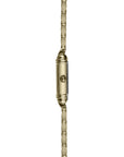 Ladies Gold PVD Herbelin Art Deco Mini Tonneau Watch on Bracelet