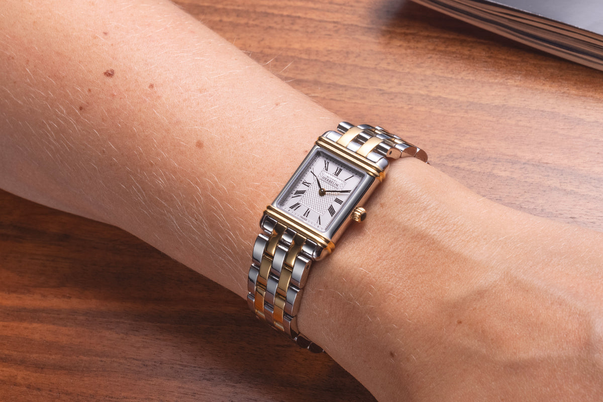 Ladies 2 Colour Herbelin Art Deco Watch on Bracelet