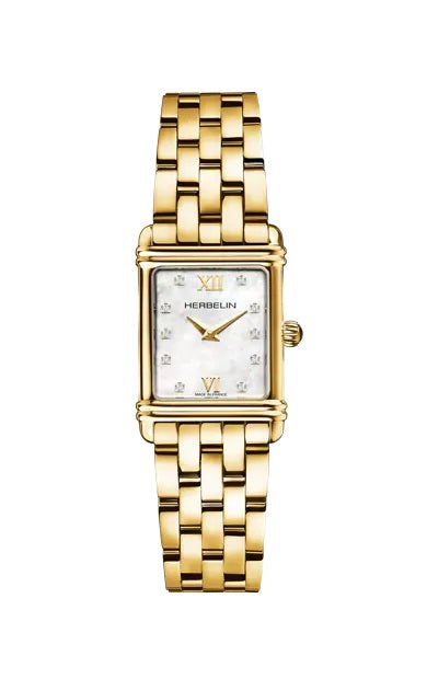 Ladies Herbelin Art Deco Watch on Bracelet