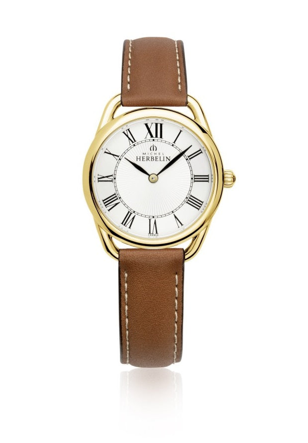 Ladies Herbelin Equinoxe Watch on Leather Strap