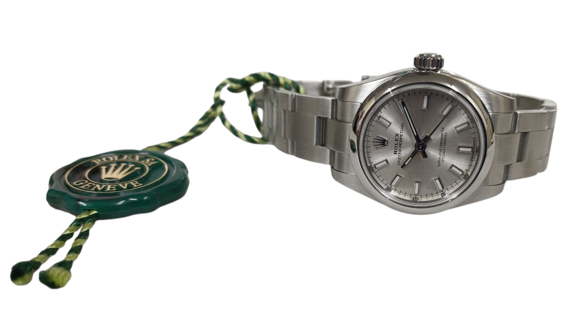 Pre Owned Ladies Steel Rolex Oyster Perpetual Watch on Bracelet