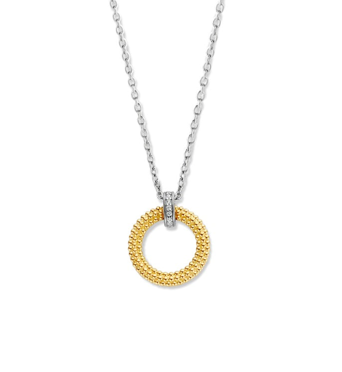 2 Colour Ti Sento Circle Necklace