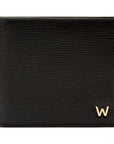 Black Wolf W Logo Billfold & Coin Wallet