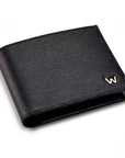 Black Wolf W Logo Billfold & Coin Wallet