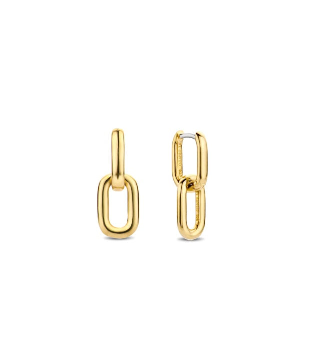 Sterling Silver Ti Sento Link Drop Earrings