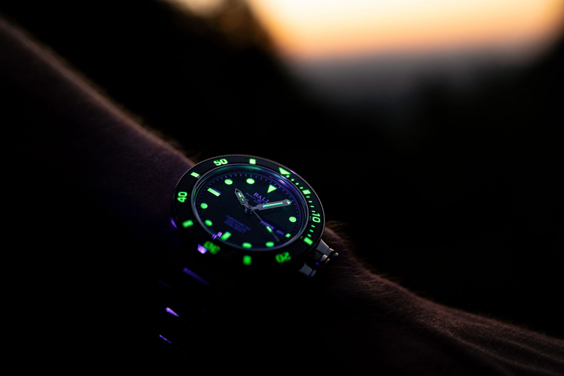 Mens Steel Original Engineer Hydrocarbon Chronometer Ball Watch