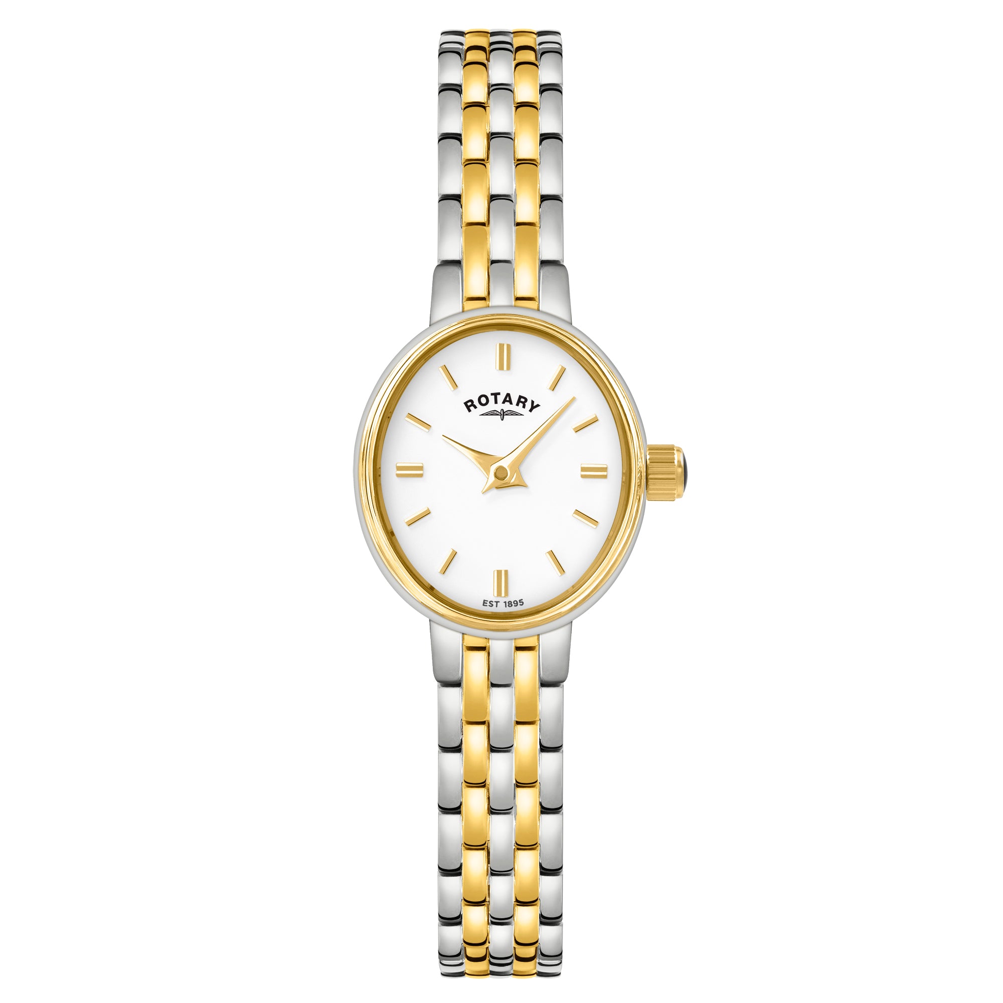 Ladies Colour Rotary Oval Dress Watch on Bracelet – ST Hopper