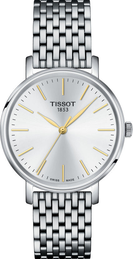 Ladies Steel Tissot Everytime Watch on Bracelet