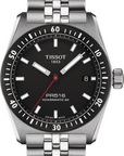Mid Size Steel Tissot PR516 Powermatic 80 Watch on Bracelet
