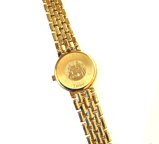 Pre-Owned Ladies 18ct Yellow Gold Omega De Ville Watch on Bracelet