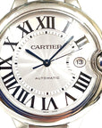 Pre Owned Mens Steel Ballon Bleu De Cartier  Watch on Bracelet