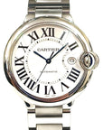 Pre Owned Mens Steel Ballon Bleu De Cartier  Watch on Bracelet