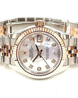Ladies Rose Gold and Steel Rolex Oyster Perpetual Datejust Watch