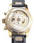 Pre-Owned Mens Bronze IWC Pilots Chronograph 41mm Automatic Watch on Strap