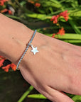 Sterling Silver Dollie Jewellery Vega Star Stacking Bracelet