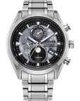 Mens Titanium 'Tsuki-Yomi' Radio-Controlled Moonphase Citizen Watch