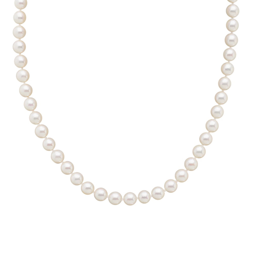 6 - 6.5mm Akoya Cultured Pearl Necklace