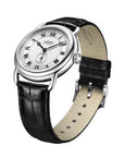 Gents Steel Rotary Canterbury 'Sherlock' Watch on Leather Strap