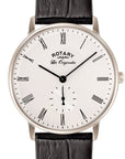 Gents Steel Rotary The Originals Watch on Leather Strap