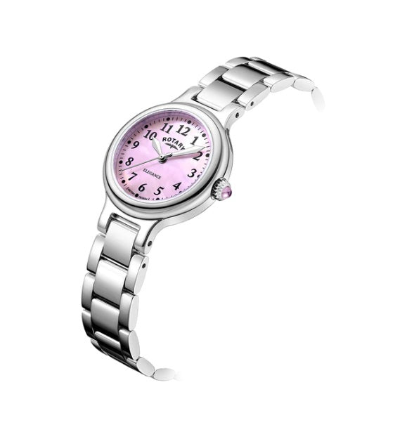 Ladies Steel Rotary Elegance Watch on Bracelet