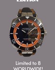 Mens Steel Herbelin Limited Edition 8 of 8 Newport Heritage Diver Watch