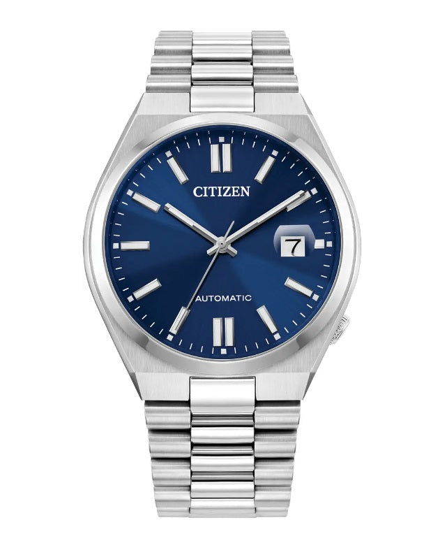 Mens Steel Citizen Automatic TSUYOSA Watch on Bracelet