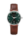 Mens Herbelin Inspiration Automatic Watch on Leather Strap