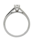 Platinum 0.67ct Diamond Solitaire Ring