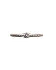 9ct White Gold 0.19ct Solitaire Diamond Ring