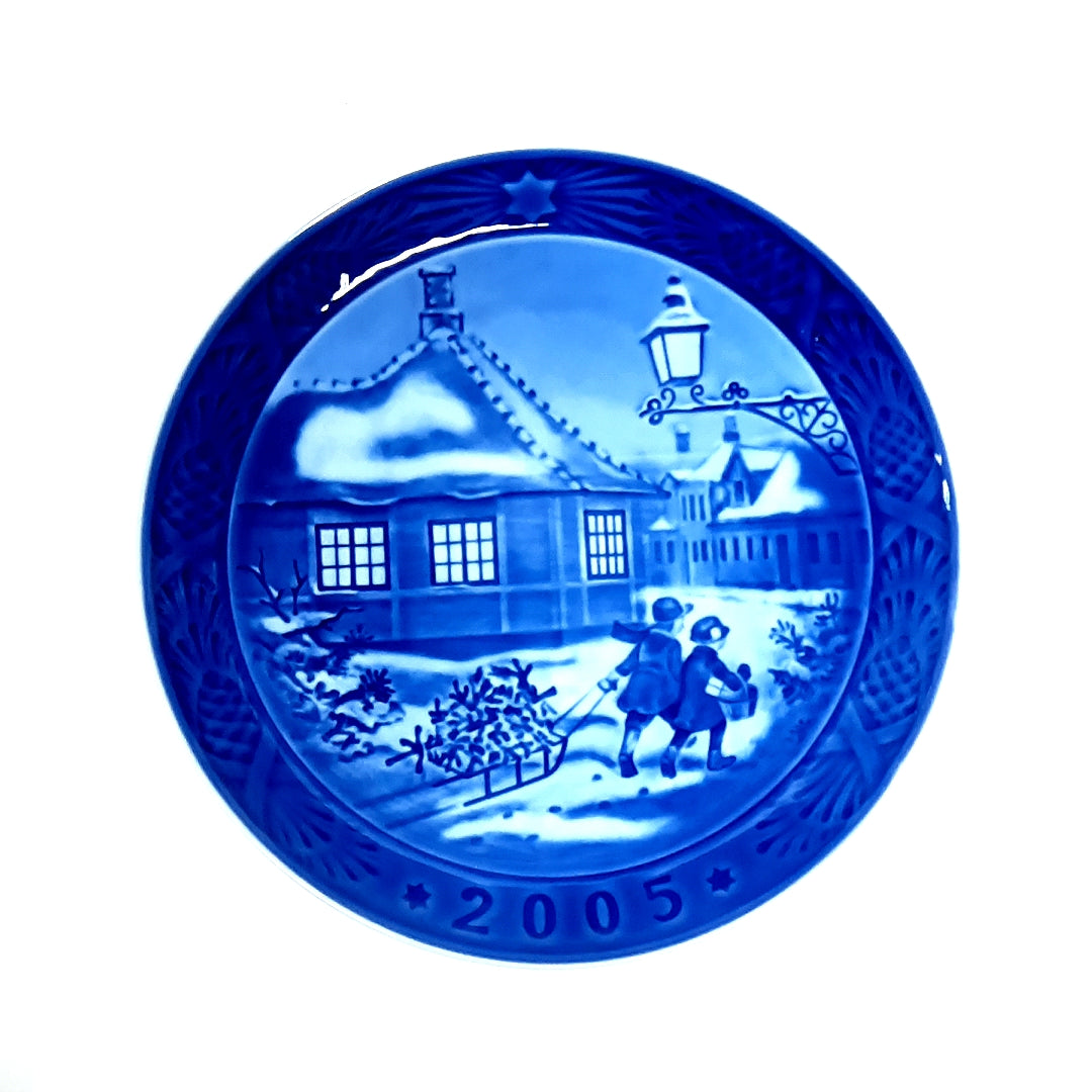 Royal Copenhagen 2005 Hans Christian Andersen&#39;s House Plate