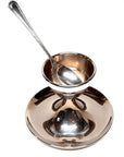 Pre Owned Sterling Silver Egg Cup and Spoon