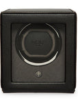 Black Wolf Cub Watch Winder With Cover