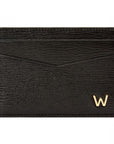 Black Wolf W Logo Cardholder