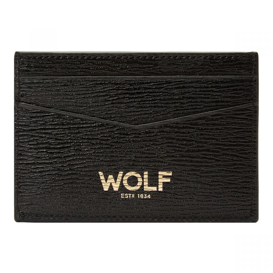 Black Wolf W Logo Cardholder