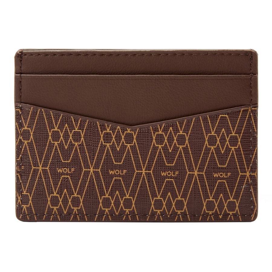 Brown Wolf Signature Cardholder