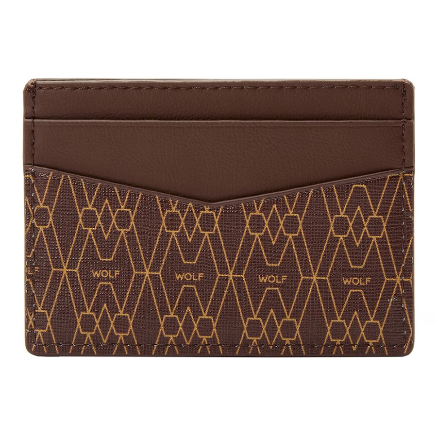 Brown Wolf Signature Cardholder