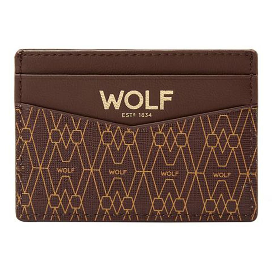 Brown Wolf Signature Cardholder