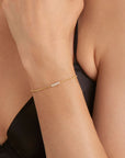 Gold Vermeil Ania Haie Glam Bar Bracelet