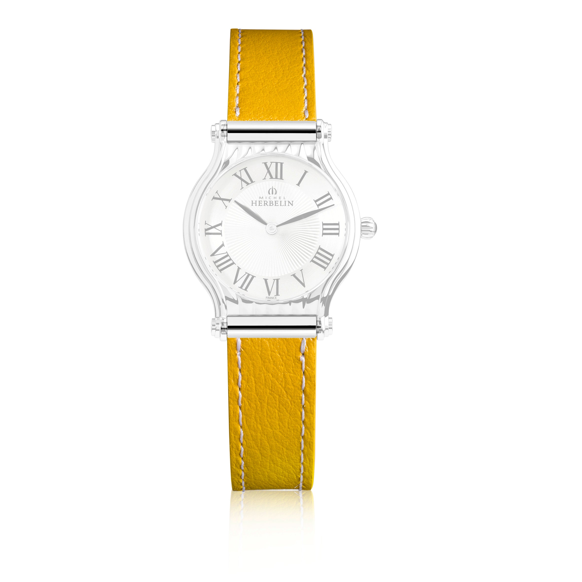 Ladies Herbelin Antares Yellow Leather Strap Only
