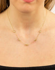 9ct Yellow Gold Cowrie Shell Necklace